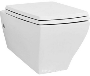 Унитаз подвесной ArtCeram Jazz JZV001 белый матовый| 53x36x39