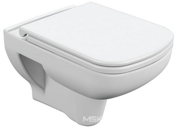 Унитаз подвесной Cersanit Colour CLEAN ON безободковый| 52x36x36