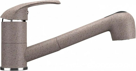 Смеситель Ulgran U-002(302) песочный, для кухонной мойки| 14x25