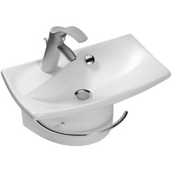 Раковина Jacob Delafon Escale E1025 50 см с полотенцедержателем| 50x27x31