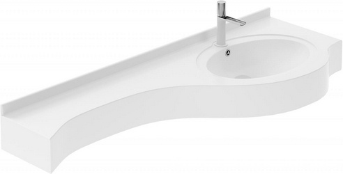 Раковина Цвет и Стиль Фокус 135 R| 135x16x49