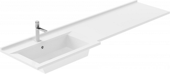 Раковина Цвет и Стиль Фишка 170 L| 170x12x48