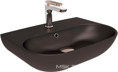 Раковина Bien Vokha MDLS055001FD1B7000 55 см, черная матовая