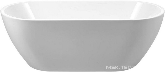 Ванна 1500x750xh570мм, акрил, отдельностоящая, слив-перелив цв.хром в комплекте, BelBagno ZZ BelBagno Универсал BB70-1500