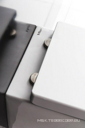 Унитаз напольный, 520x360x420мм, пристенный, безободковый, монтаж со скрытым в стене бачком, без сидения,  ZZ BelBagno Marino BB105CBR