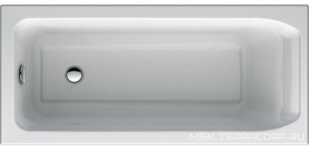 Ванна 1700х700хh450мм, прямоугольная, для встраивания (установка без панелей), без ножек арт.C895000 и слива-перелива, (акрил),  ZZ Ideal Standard Active K181701