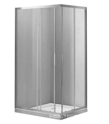 Душевой уголок 1000х800хh1900мм, прямоуг., правый/левый, (стекло рифленое Punto 5мм, фурн.цв.хром), Sela ZZ