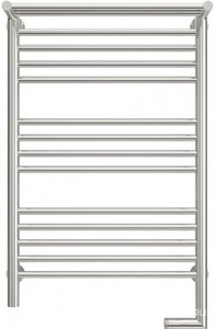 Полотенцесушитель "+" 800*500 мм + 1 прямая полка., электрический, пульт управ. справа, в комплекте 4 телескоп.кроншт. цв.хром ZZ Сунержа Богема 00-5207-8050