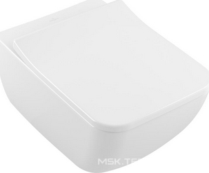 Унитаз подвесной Villeroy & Boch Venticello 4611 R0 01 alpin| 56x37x33