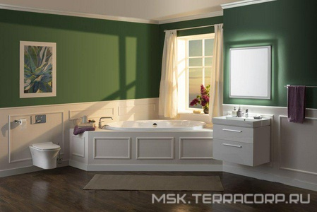 Зеркало с подсветкой -75, цв.белый, крепеж в комплекте Aquanet Nova Lite 242271