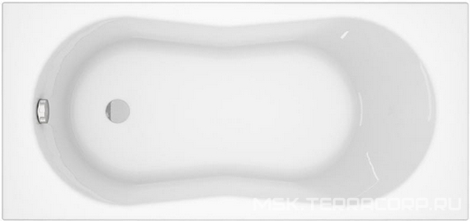 Акриловая ванна Cersanit Nike 170 ультра белый| 170x70x45
