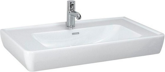 Раковина Laufen Pro 8.1395.6.000.104.1 накладная| 85x17x48