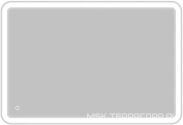 Зеркало 1200x30x800мм, реверс., с встроенным по периметру светильником и сенсорным выключателем, 12W, 220-240V, BelBagno ZZ