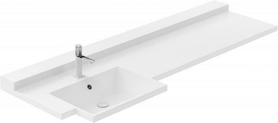 Раковина Цвет и Стиль Спарта 170 L| 169x16x62