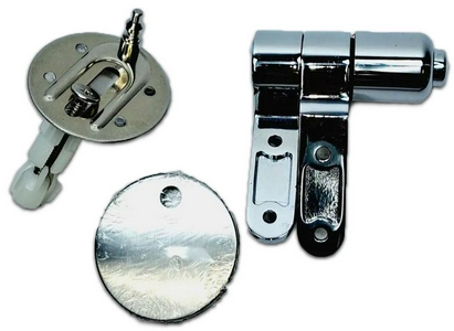 Петля для сиденья д/унитаза, Левая, (цв.хром), Cezares ZZ Cezares Универсал CZR-B-HNG-Cr-L