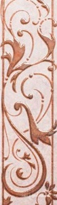 Декор Unitile Palermo Бордюр  беж 027.5x25 010212001720
