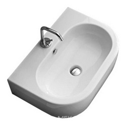 Раковина Kerasan Flo 314201 60 см| 60x16x42