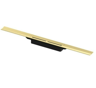 Профиль д/дренажа душа, 1200х55мм, укорачив.,монтаж на плиточн.клей над бетон.стяжкой,БЕЗ сифона арт.673002,(цв.сатин,позолоченный),Тесе ZZ Tece Tecedrainprofile 671202