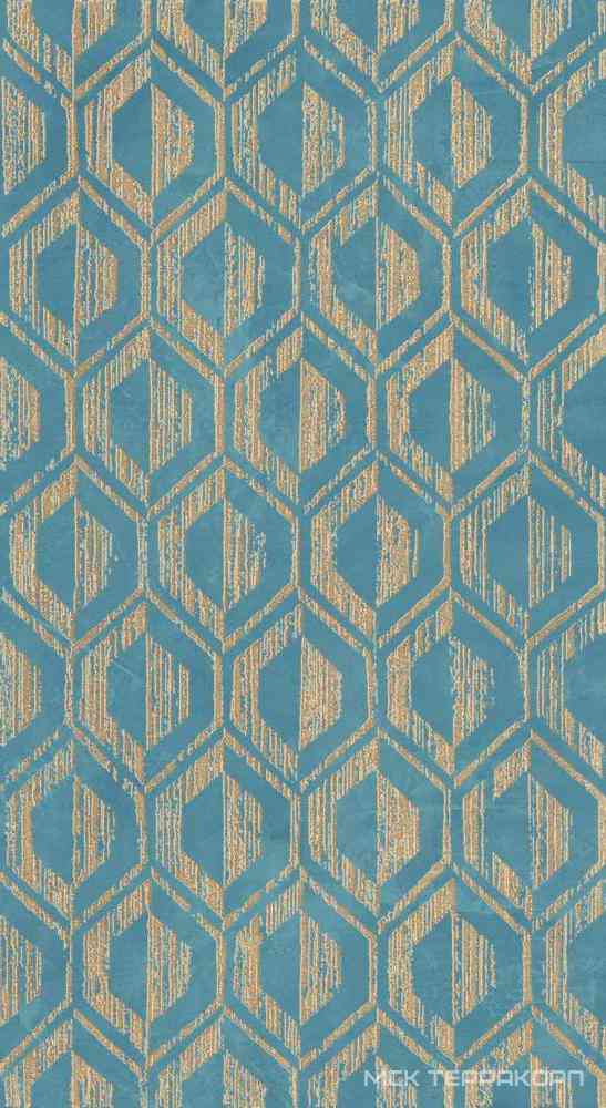 Thesis Pattern Light Blue 30,5X56/Тезис Паттерн Лайт Блю 30,5X56