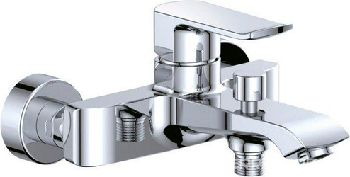 Смеситель BelBagno Disco DIS VASM CRM для ванны с душем| 21x11x20