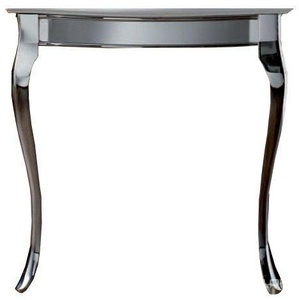 Консоль металл. 1080хh845х582мм, со столешницей из мрамора Bianco Carrara c 3 отв.д/смесит, раковина Westminster в компл., (металл/хром), ZZ Devon & Devon Jacqueline DEJACQCARCR/LS 3 fori