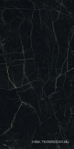 Керамогранит для пола и стены Atlas Concorde Italy Marvel Dream Marvel Black Atlantis Lappato 120x240 AO3R