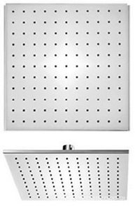 Душ верхний, стационарный, квадратный, 300х300мм, G 1/2, антикальц., (металл цв.хром), Paini ZZ Paini Универсал 50CR759Q30EA