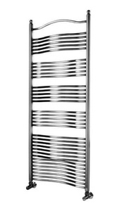 Полотенцесушитель 500хh1157х92мм, подвод воды int.470мм, (ГВС, 8 bar, 464Вт), (БЕЗ вентитей, набора трубок, адапт Carlo Poletti), (цв.хром),  ZZ Brandoni Sogno Sogno SB 050/115 Chrome