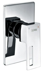 Смеситель Wasserkraft Alme 1551 С ВНУТРЕННЕЙ ЧАСТЬЮ, для душа| 10x16x6