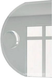 Зеркало 600x800мм реверс., с увеличит.зеркал., встроенной по периметру Led подсвет., системой антизапотевания, без выключателя, Cezares ZZ Cezares Универсал 45029