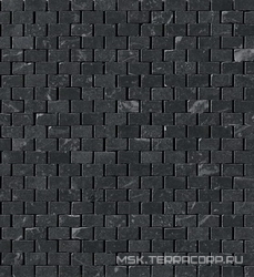 Roma Grafite Brick Mosaico RT ZZ |30x30