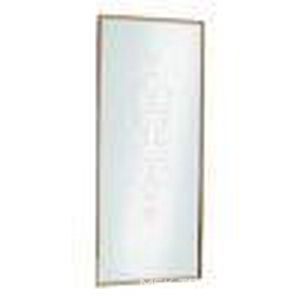 Стенка боковая 800хh187,5см, прав/лев, устан. с дверью, (стекло матовое с прозр. декором, профиль цв.бронза, 1 декор. элем. KDT03BRX)  ZZ Samo Dolce Vita BS9884 BRX R6 80 + KDT03BRX