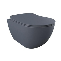 Унитаз подвесной Creavit Free FE320.20100 базальт| 51x35x40