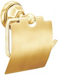 Держатель т/б, с крышкой (цв.золото),  ZZ Andrea Catarina CAK450 ORO