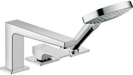 Смеситель Hansgrohe Metropol 32550000 на борт ванны| 27x21x23