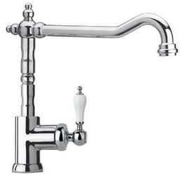 Смеситель Paini Duomo 88CR572L1USKM для кухонной мойки| 14x27x29