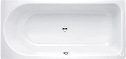 Стальная ванна Bette Ocean 8865 PLUS, AR перелив спереди| 170x80x45