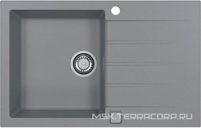 Мойка кухонная Alveus Cadit Granital 20 concrete| 50x79x20