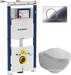 Комплект  Система инсталляции для унитазов Geberit Duofix Sigma 12 Plattenbau 111.362.00.5| 51x34x37