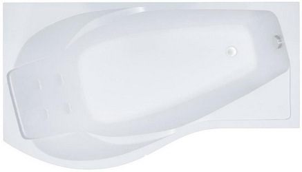 Акриловая ванна Triton Мишель 170 R с каркасом| 170x96x45