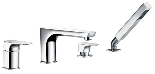Смеситель Wasserkraft Salm 2755 на борт ванны| 5x11x23