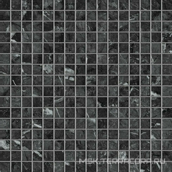 Marvel Grigio Intenso Mosaico Lappato  ZZ  30x30