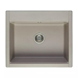 Мойка кухонная Акватон Делия 60 серый шелк| 51x60x21