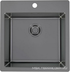 Мойка кухонная Alveus Pure Monarch 30 антрацит| 52x51x19
