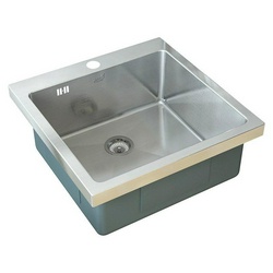 Мойка кухонная Zorg Inox RX HR-5151HR| 51x51x20
