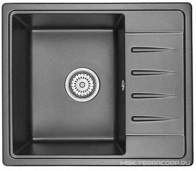 Мойка кухонная Granula Standart ST-5803 черная| 50x58x20
