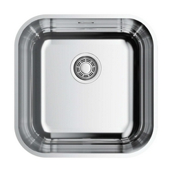 Мойка кухонная Omoikiri Omi 44-U/IF-IN Quadro нержавеющая сталь| 44x44x18