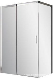 Душевой уголок  MSDPS -1400 x 700 x 1950 см L, левый, профиль хром глянец, прозрачное стекло ZZ Ravak Matrix 0SPABA00Z1