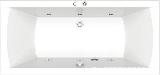 Акриловая ванна Bas Индика 170 см с г/м| 170x80x50