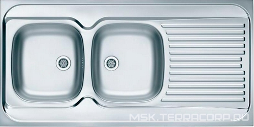 Мойка кухонная Alveus Classic 100 левая| 60x120x18